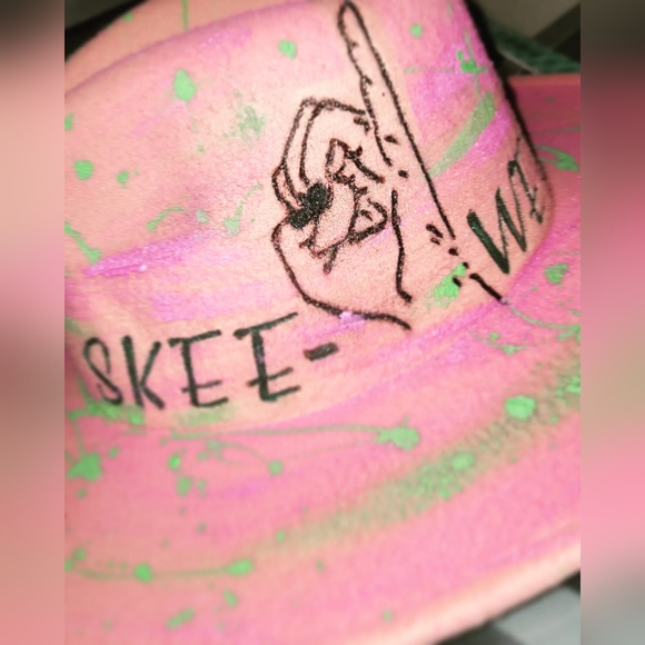 AKA inspired Panama/Fedora Hat - Picture 3 of 4